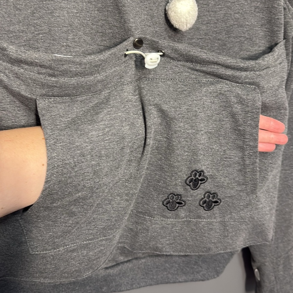 Hoodie with Cat Pouch Cat Cuddle - Picture 5 of 7